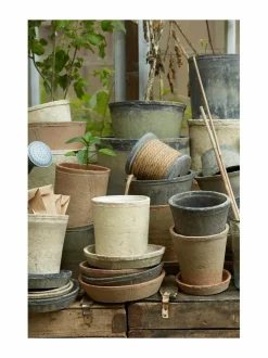 Alison -ruukku ja aluslautanen 25 x 23 cm