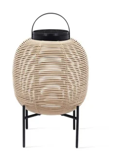 Aurinkokennovalaisin Tika 59 cm, teräsjalka, Camel