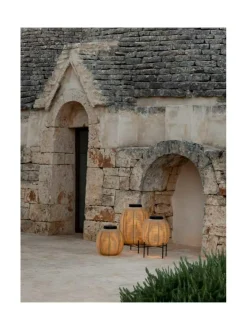 Aurinkokennovalaisin Tika 69 cm, teräsjalka, Camel