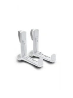 Balconera Stone Valkoinen Altakastelu parvekeruukku pari 50x19cm, korkeus 19cm + Kannattimet