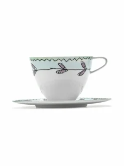 Blossom Milk Midnight Flowers -cappuccinokuppisetti, 2 kpl