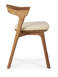 Bok ulkokaluste ruokapöydän tuoli, teak