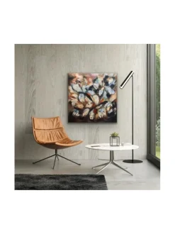 Cabaret, öljyvärimaalaus, 100x100 cm