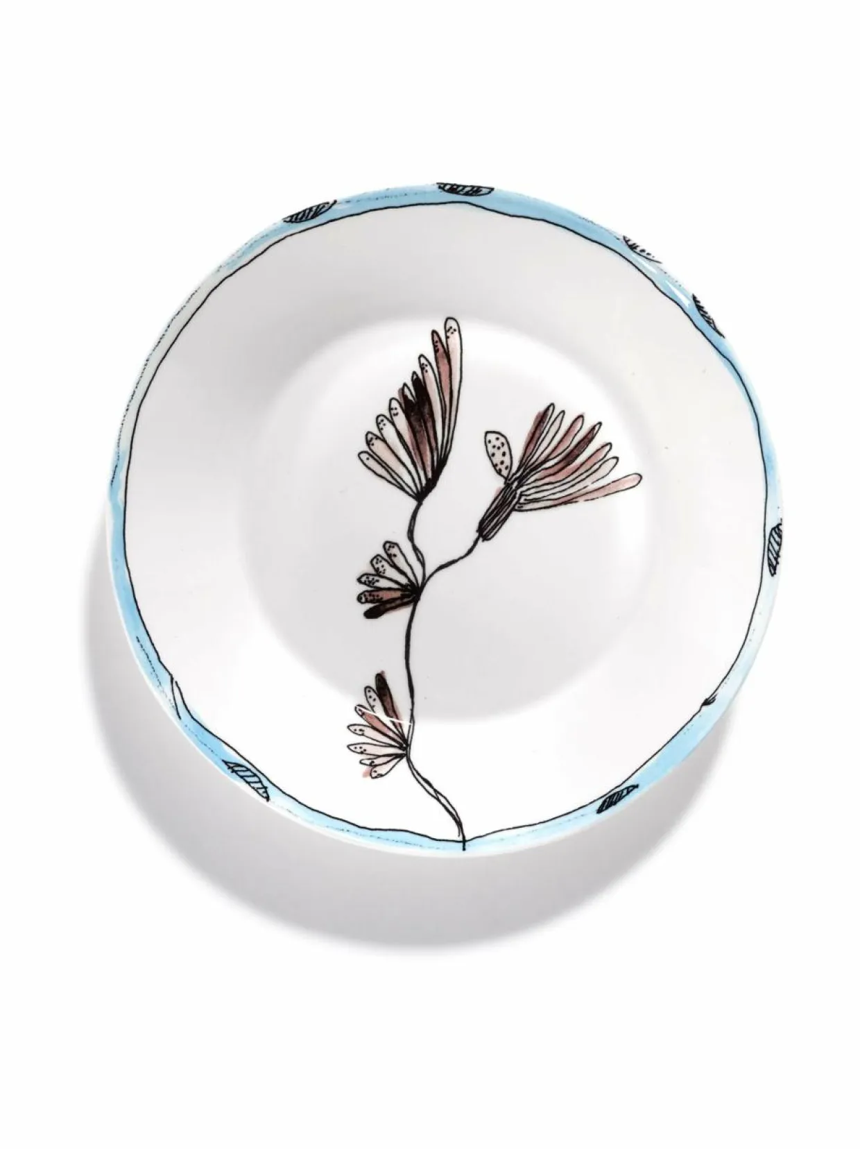 Camelia- syvä lautanen Ø18 cm, 2 kpl