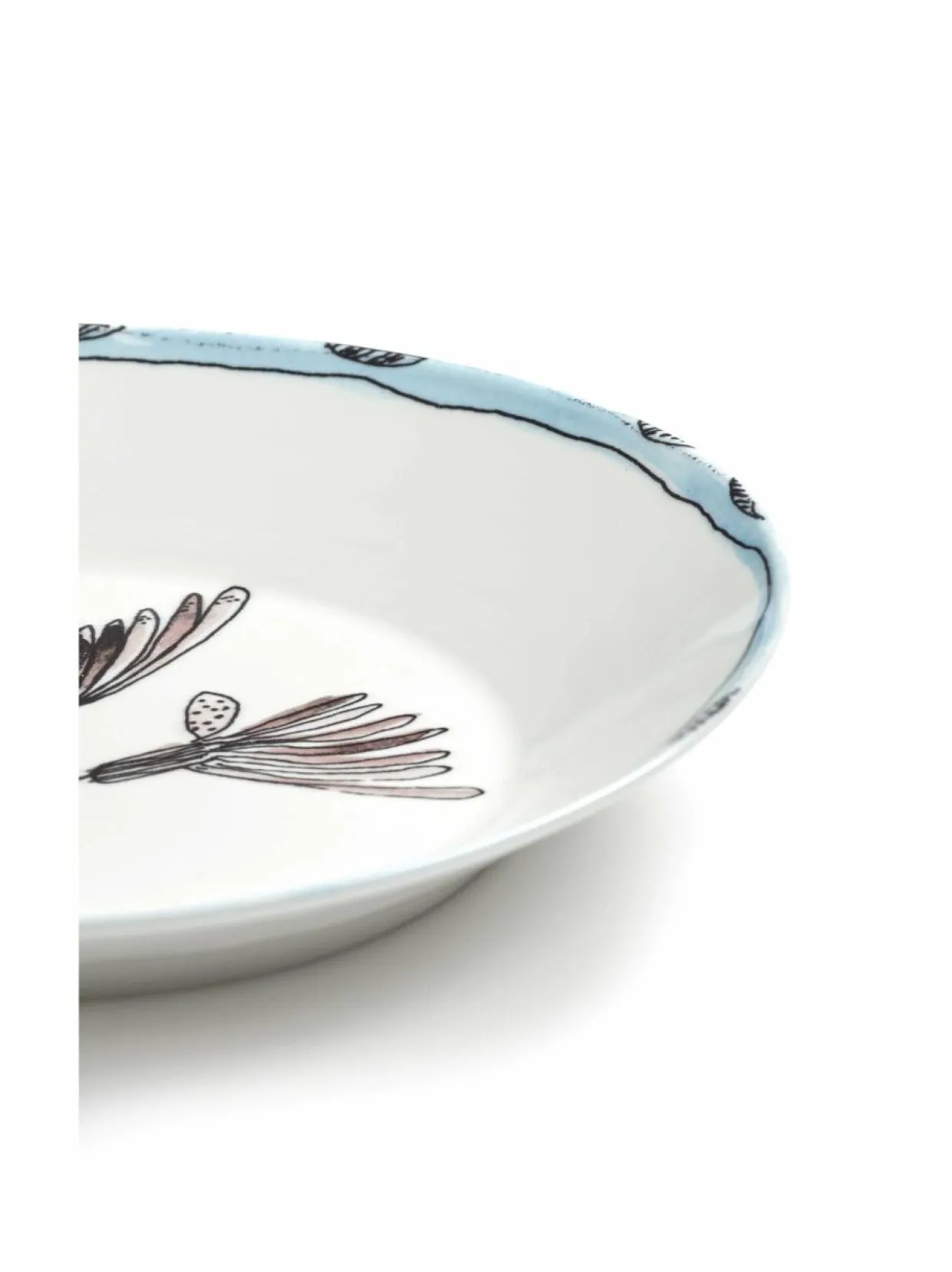 Camelia- syvä lautanen Ø18 cm, 2 kpl