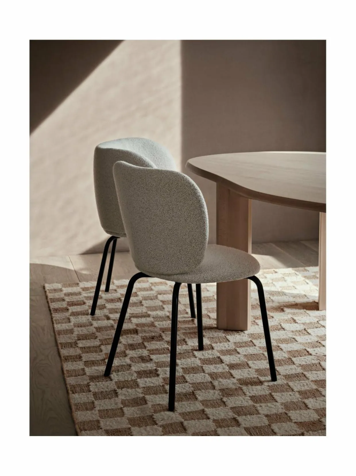 Check Wool Jute -matto 200 x 300 cm