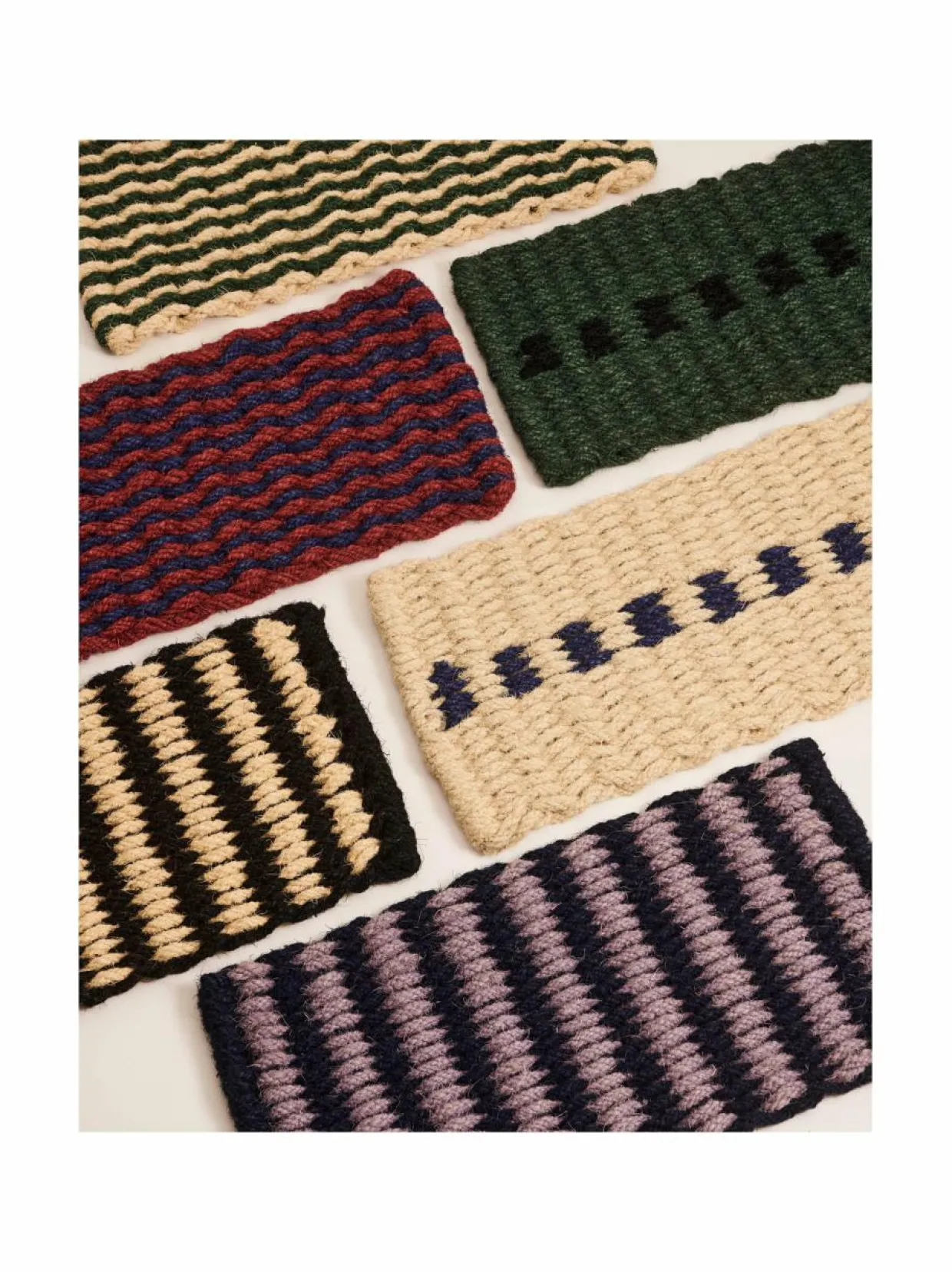 Coco Stripe Wave -ovimatto 40 x 80 cm