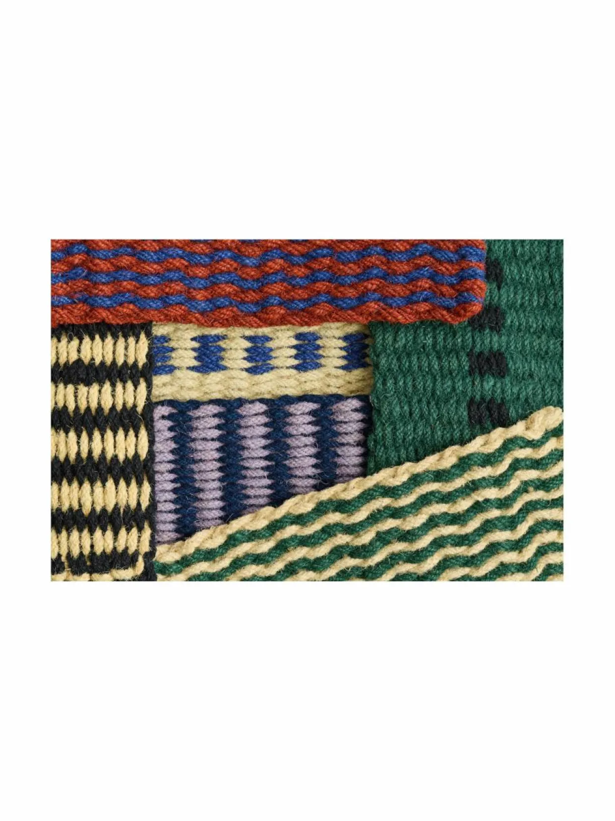 Coco Stripe Wave -ovimatto 40 x 80 cm