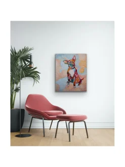 Color Hau, 2022 öljyvärimaalaus, Pia Rydman