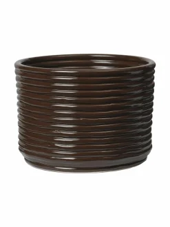 Corduroy- keraaminen ruukku, 15 x 20 cm