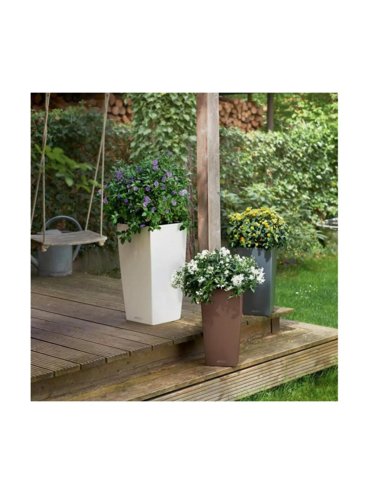 CUBICO Color 22 Hiekka altakasteluruukku ∅22x22cm korkeus 41cm