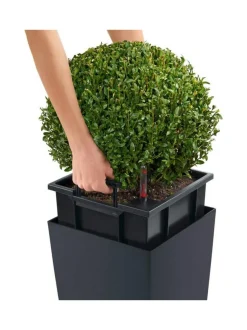 CUBICO Color 30 matta Hiekka Altakasteluruukku ∅30x30 korkeus 56 cm