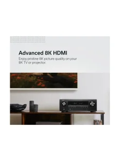 Denon AVR-S670H 5.2 HEOS 8K AV-vahvistin