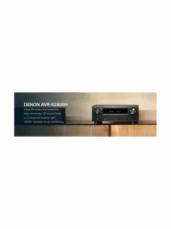 Denon AVR-X2800H 7.2 AV-viritinvahvistin