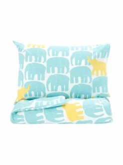 Elefantti Vapaa -lasten pussilakanasetti