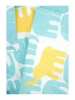 Elefantti Vapaa -lasten pussilakanasetti