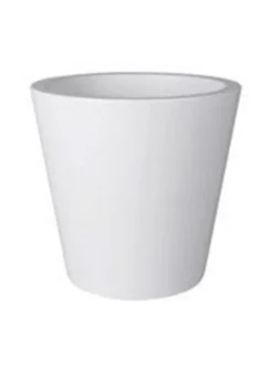 Elho Pure Straight Valkoinen Ruukku ⌀ 50 x K 51 cm