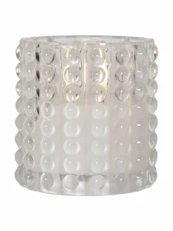 Flamme Dotty LED -kynttilä 9 x 9 x 10 cm