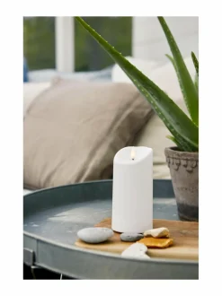 Flamme LED IP44 -kynttilä 7,5 x 7,5 x 15 cm