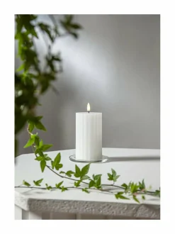 Flamme Stripe LED -kynttilä