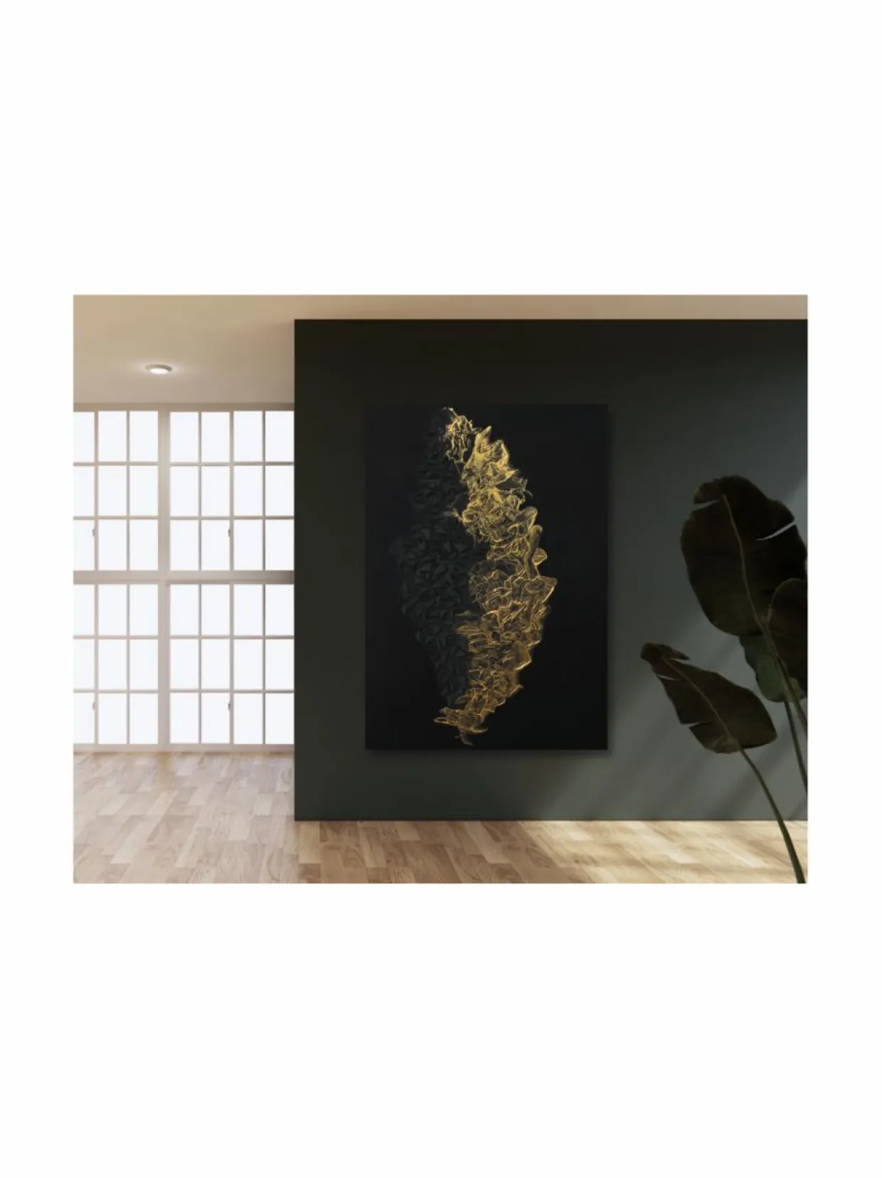 Golden Mist 100x150cm canvas taulu