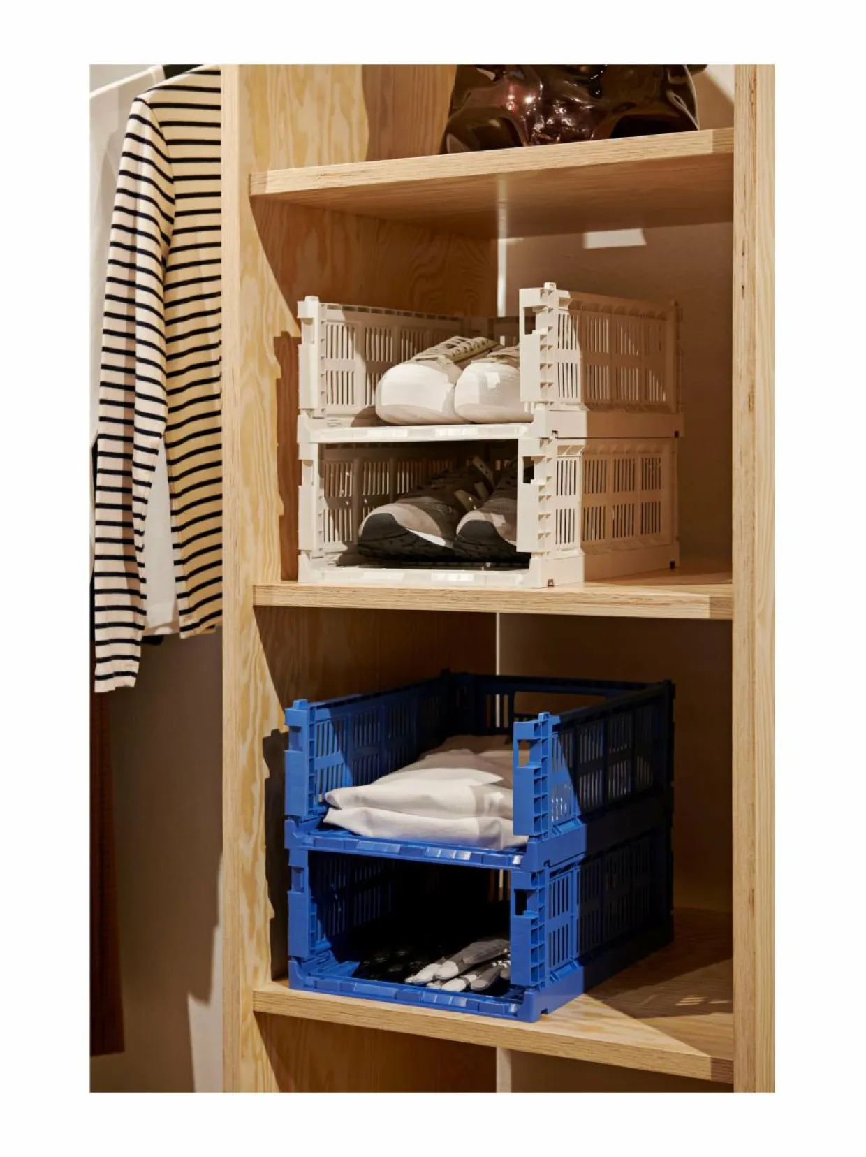 HAY Colour Crate M -säilytyskori