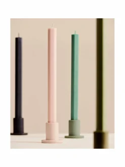 Hexagon Candle Pastel -steariinikynttilä, 4 kpl