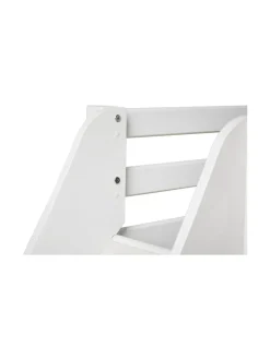 Hoppekids ECO Dream puolikorkea sänky 70x160cm liukumäellä, valkoinen