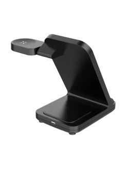 3in1 langaton latausasema Samsungille Musta