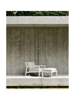 Jack ulkokaluste nojatuoli, alumiini rungolla