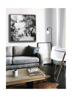 Jenniemilia Design, KATA, voimanainen canvas -taulu 100x100cm