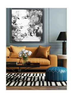 Jenniemilia Design, KATA, voimanainen canvas -taulu 100x100cm