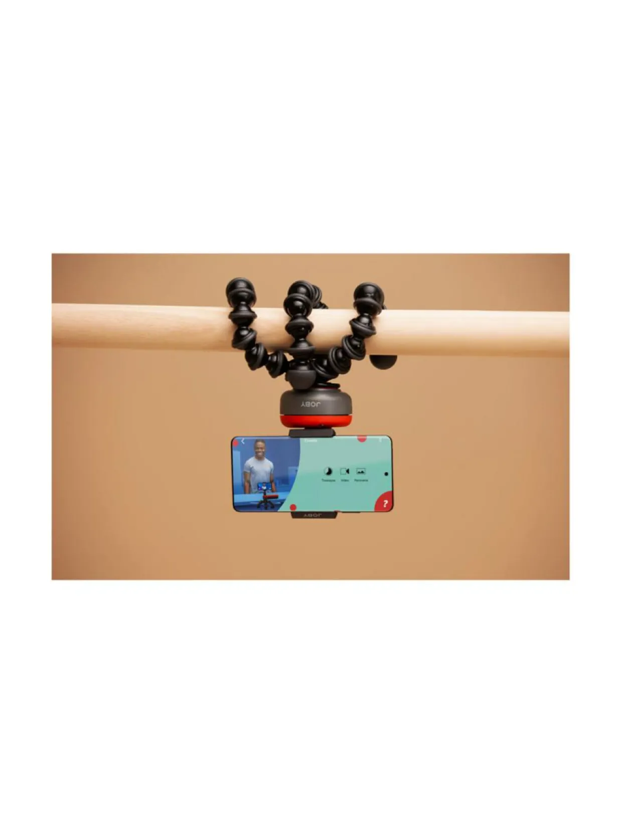 Joby Spin Phone Mount Kit -moottoroitu puhelinalusta ja puhelinpidike