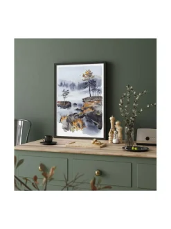 Juliste Erämaan reunalla 50x70 cm