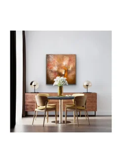 Jupiter, öljyvärimaalaus, 90x90 cm