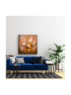 Jupiter, öljyvärimaalaus, 90x90 cm