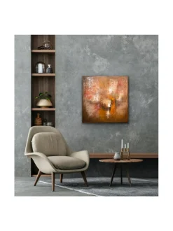 Jupiter, öljyvärimaalaus, 90x90 cm