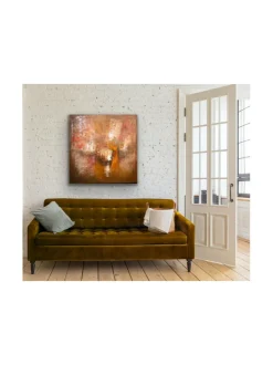 Jupiter, öljyvärimaalaus, 90x90 cm