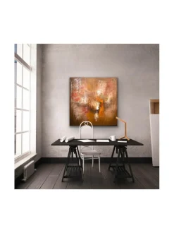 Jupiter, öljyvärimaalaus, 90x90 cm