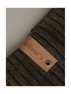 Koiran neule, palmikko, ruskea