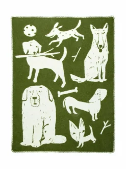 Koirapuisto-villahuopa 90 x 130 cm