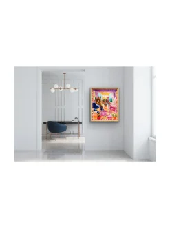 Kukat syödään viimeisenä, 110x90 cm, öljyvärimaalaus, Pia Rydman