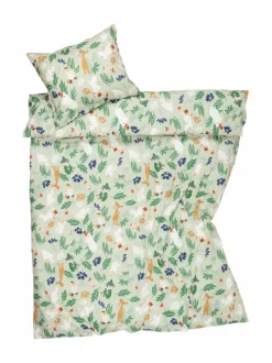 Kukkaloisto-pussilakanasetti 150 x 210 cm