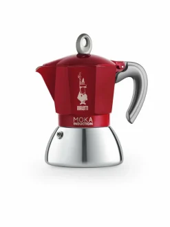 4-kupin Moka Express Induction -mutteripannu induktioliedelle