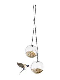 Lasiset lintupallot Ø 9,5 cm, 2 kpl