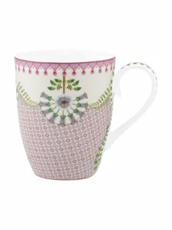 Lily&Lotus Tiles -suuri posliinimuki 350 ml