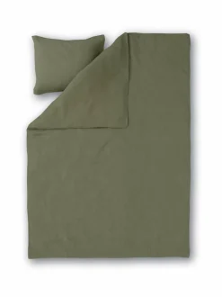 Lino pellavapussilakanasetti