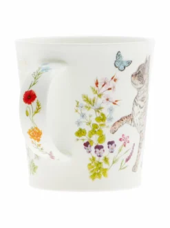 Lomond Floral Cats Tabby -muki 320 ml