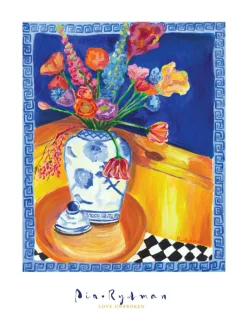 Love Unbroken, akryylimaalaus 73x60 cm, Pia Rydman