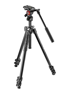 Manfrotto 290 Light alumiinijalusta + 400AH -videopää